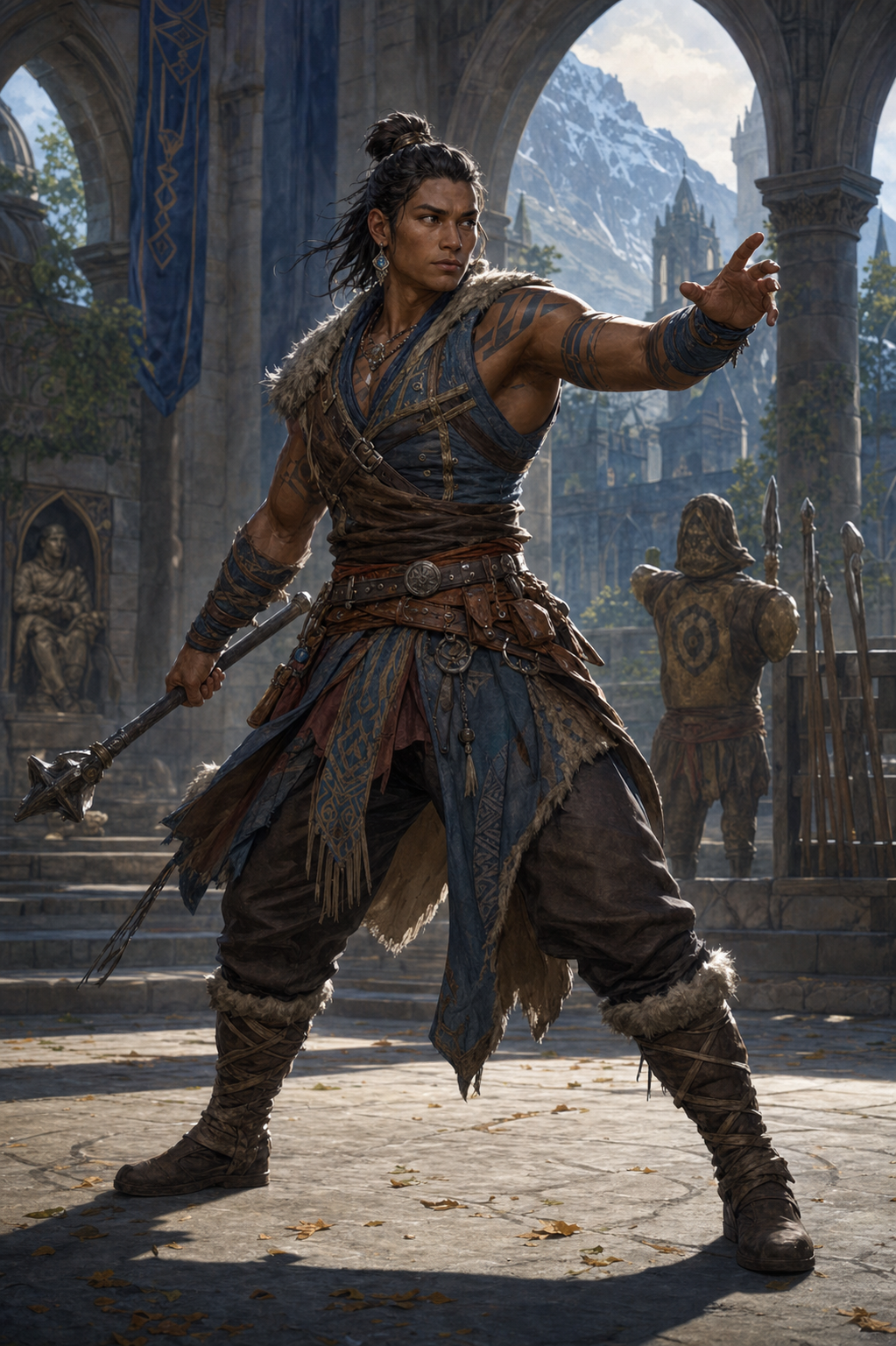 Grand Scholarium Barbarian portrait