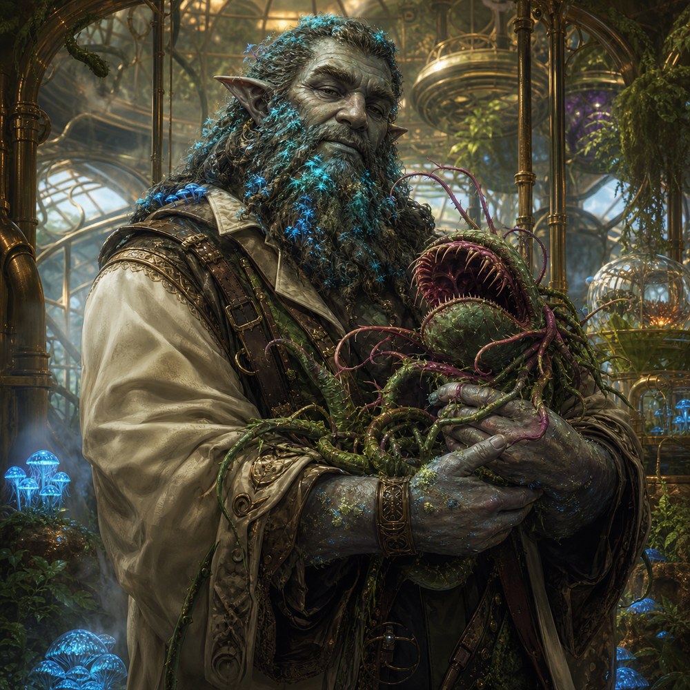 Portrait of Professor Tibur