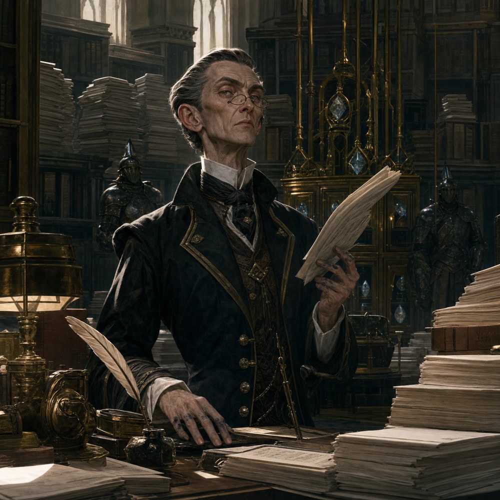 Portrait of Registrar Valerius